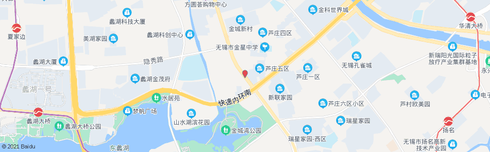 无锡金城路(贡湖大道)_公交站地图_无锡公交_妙搜公交查询2024