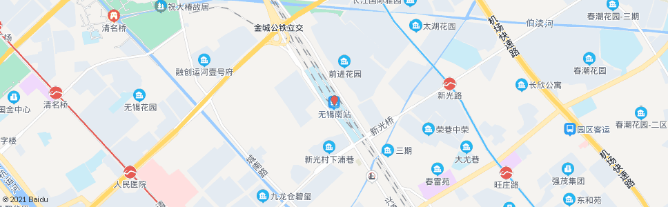 无锡新南_公交站地图_无锡公交_妙搜公交查询2024