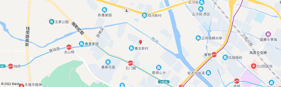 无锡会龙桥_公交站地图_无锡公交_妙搜公交查询2024