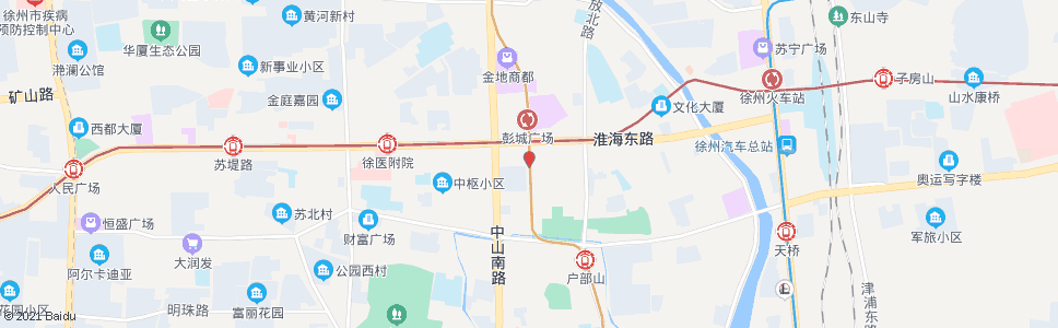 徐州彭城饭店_公交站地图_徐州公交_妙搜公交查询2024