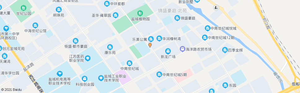 盐城盐渎实验学校_公交站地图_盐城公交_妙搜公交查询2024