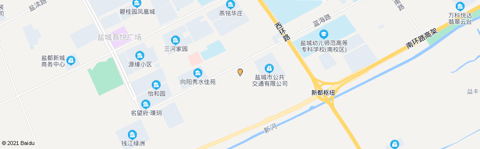 盐城蓝海路文峰路口_公交站地图_盐城公交_妙搜公交查询2024