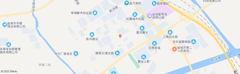 盐城绿城路盐青路口_公交站地图_盐城公交_妙搜公交查询2024