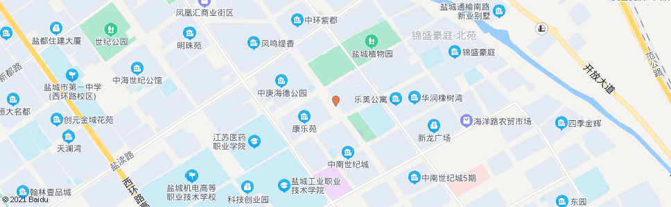 盐城胜利路海阔路口_公交站地图_盐城公交_妙搜公交查询2024