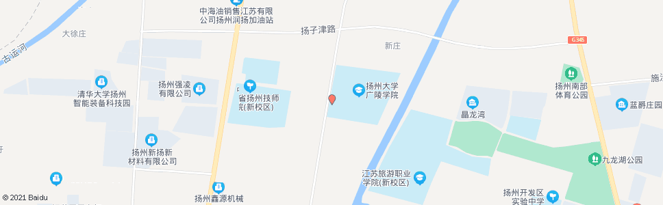 扬州扬州大学广陵学院_公交站地图_扬州公交_妙搜公交查询2024