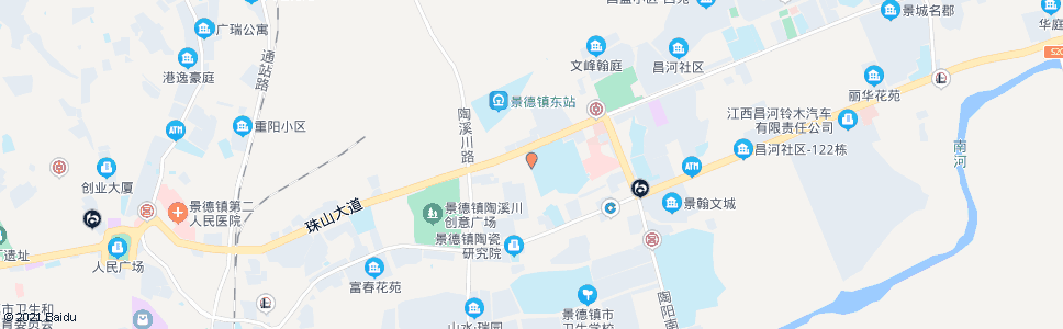 景德镇一中_公交站地图_景德镇公交_妙搜公交查询2024