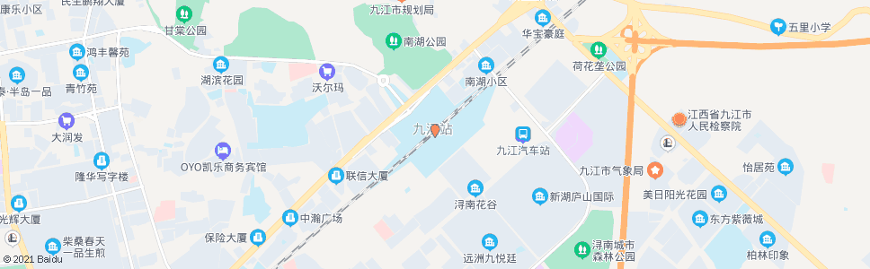 九江红桥_公交站地图_九江公交_妙搜公交查询2024