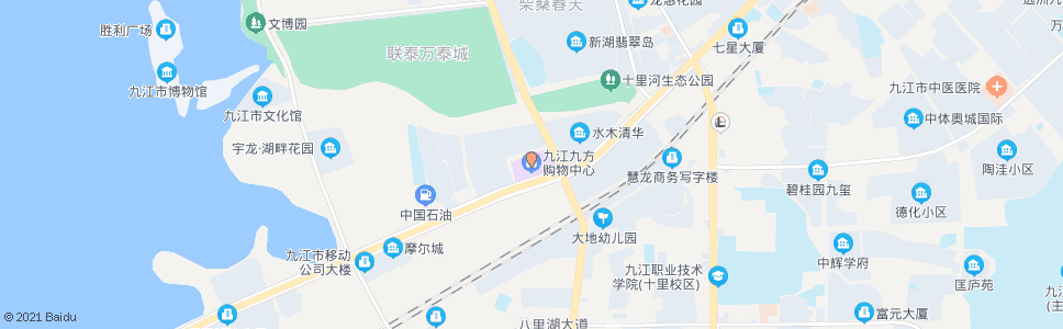 九江九航商场_公交站地图_九江公交_妙搜公交查询2024