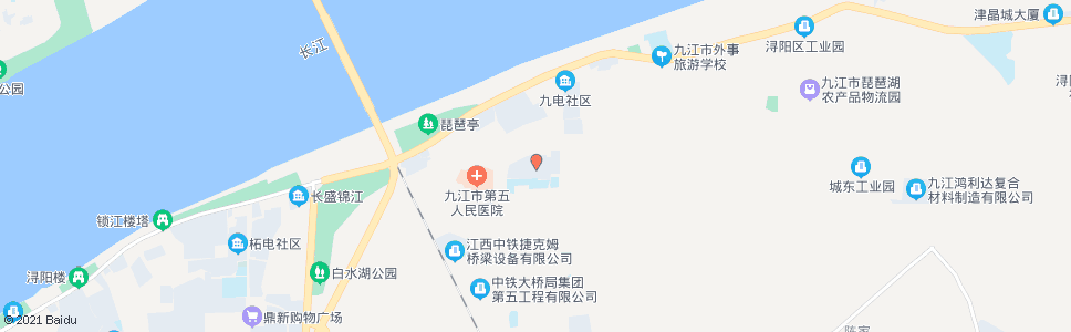九江二电厂(滨江东路)_公交站地图_九江公交_妙搜公交查询2024