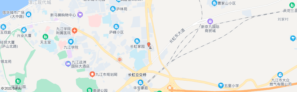 九江长虹家园(天马建材家俱城)_公交站地图_九江公交_妙搜公交查询2024