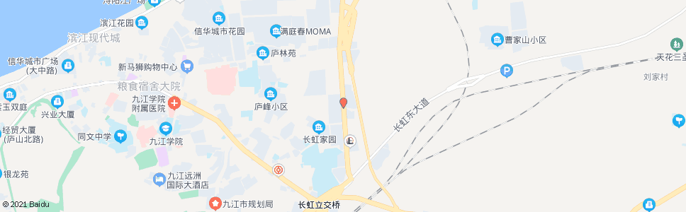 九江京九市场南_公交站地图_九江公交_妙搜公交查询2024