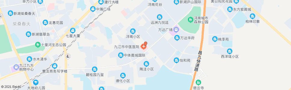 九江中医院南院_公交站地图_九江公交_妙搜公交查询2024