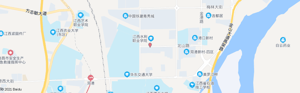 南昌江西水利职业学院_公交站地图_南昌公交_妙搜公交查询2024