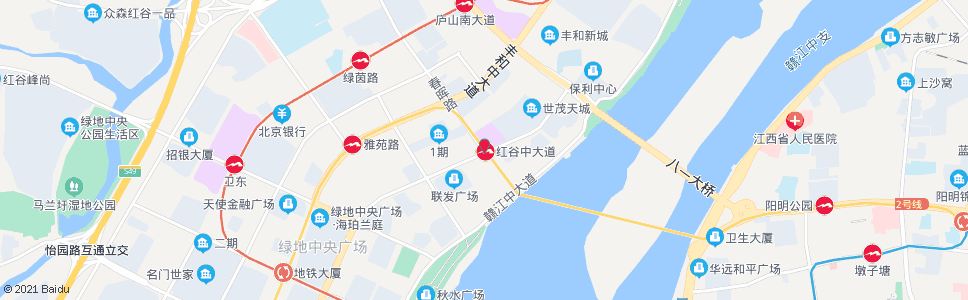 南昌春晖路西口2站_公交站地图_南昌公交_妙搜公交查询2024