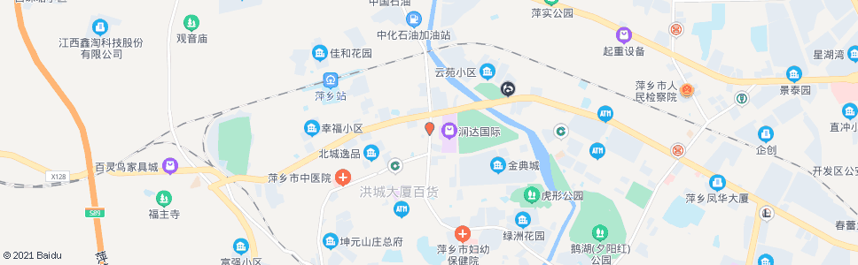 萍乡电大_公交站地图_萍乡公交_妙搜公交查询2024