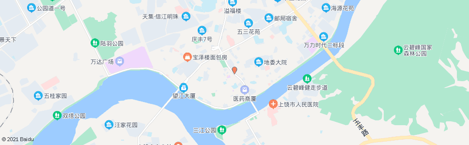 上饶国贸_公交站地图_上饶公交_妙搜公交查询2024