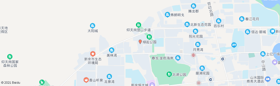 新余绿景水岸_公交站地图_新余公交_妙搜公交查询2024
