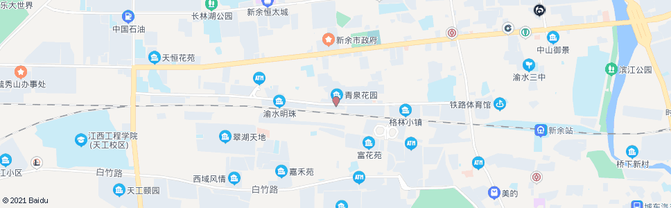新余青泉花园西_公交站地图_新余公交_妙搜公交查询2024