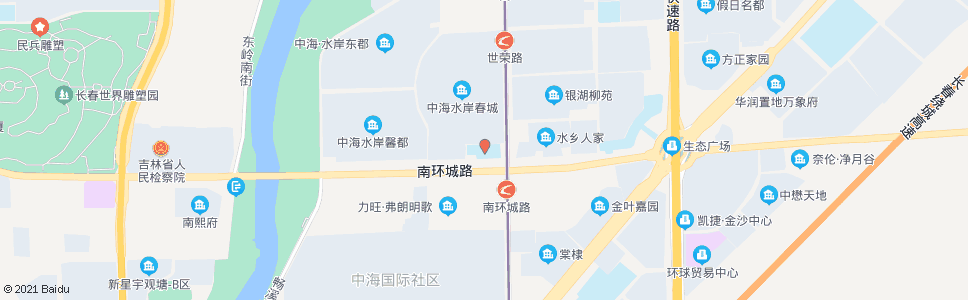 长春中海小学_公交站地图_长春公交_妙搜公交查询2024