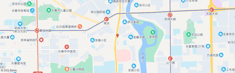 长春永安桥_公交站地图_长春公交_妙搜公交查询2024