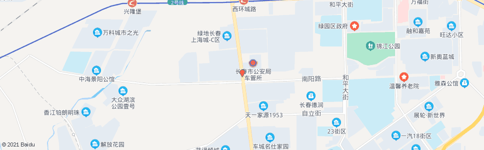 长春车管所_公交站地图_长春公交_妙搜公交查询2025