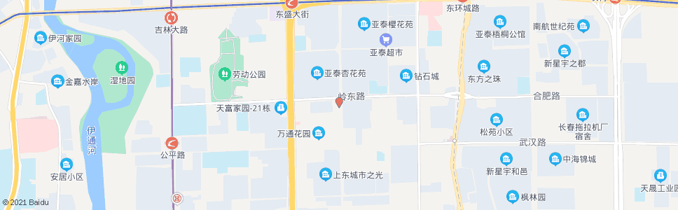 长春万通市场_公交站地图_长春公交_妙搜公交查询2024