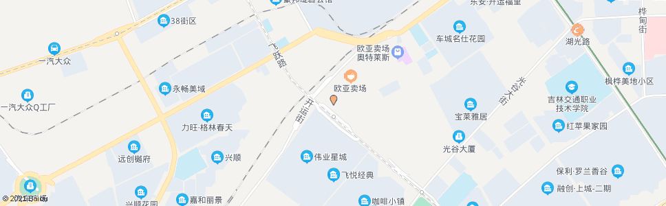 长春欧亚卖场20号门_公交站地图_长春公交_妙搜公交查询2024