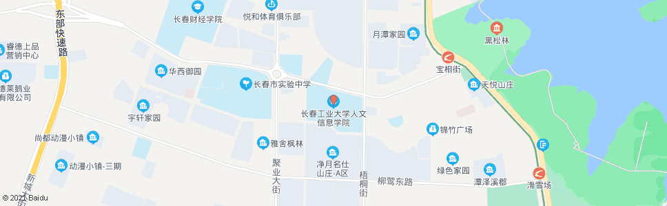 长春工大人文信息学院_公交站地图_长春公交_妙搜公交查询2024