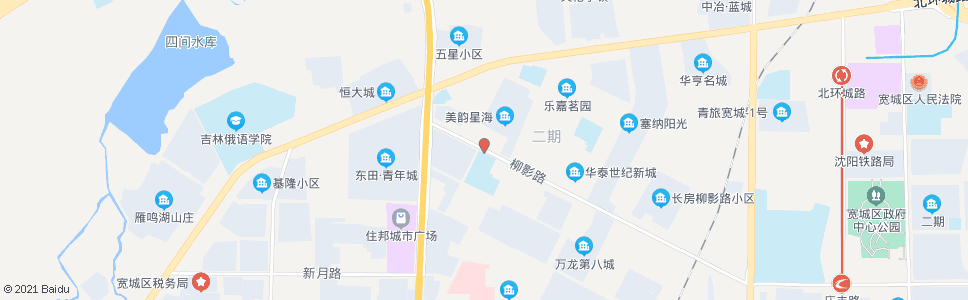 长春新月市场_公交站地图_长春公交_妙搜公交查询2024