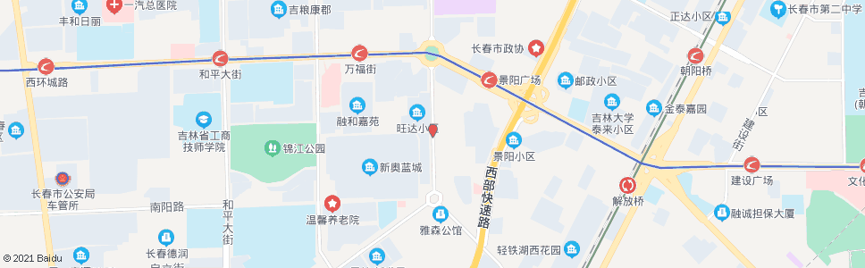 长春锦阳路_公交站地图_长春公交_妙搜公交查询2024