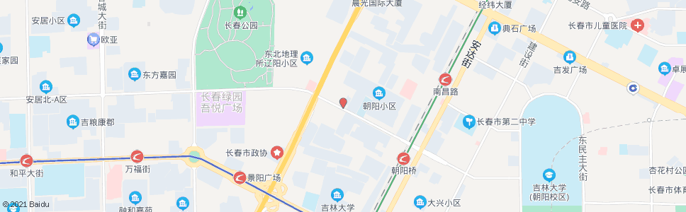 长春景阳广场(西口)_公交站地图_长春公交_妙搜公交查询2024