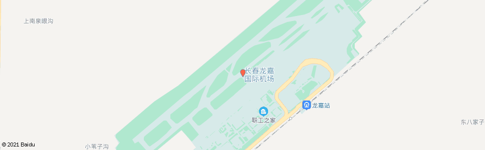 长春大房子机场_公交站地图_长春公交_妙搜公交查询2024