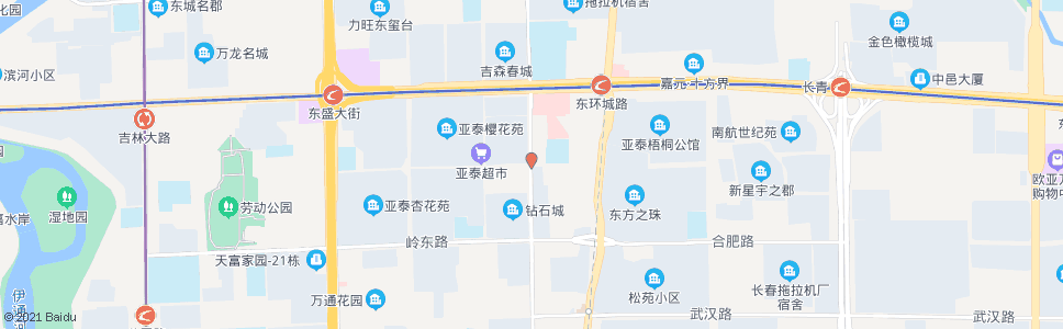 长春安乐路(乐群街)_公交站地图_长春公交_妙搜公交查询2024