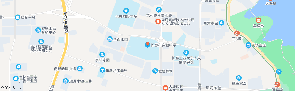 长春市实验中学_公交站地图_长春公交_妙搜公交查询2024