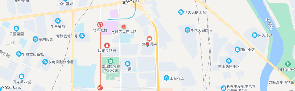 长春富城路_公交站地图_长春公交_妙搜公交查询2024