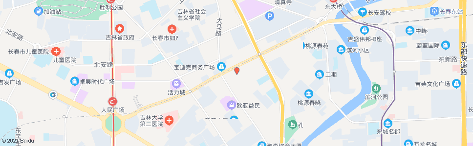 长春二马路_公交站地图_长春公交_妙搜公交查询2024