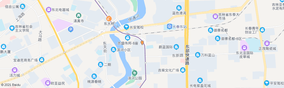 长春惠工路立交桥_公交站地图_长春公交_妙搜公交查询2024
