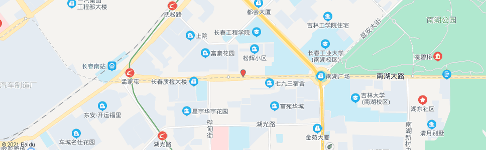 长春辉南街_公交站地图_长春公交_妙搜公交查询2024
