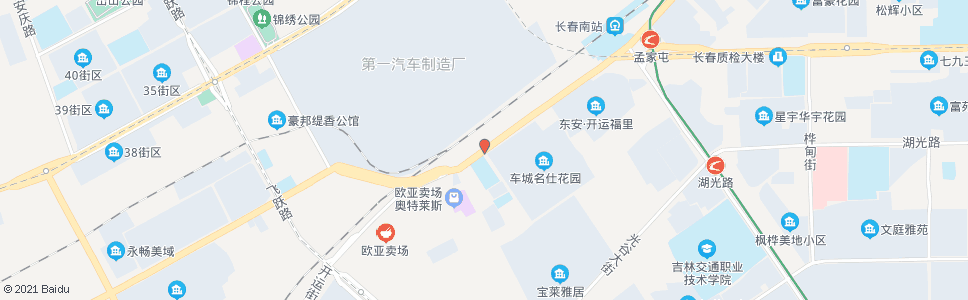 长春孟家四路_公交站地图_长春公交_妙搜公交查询2024