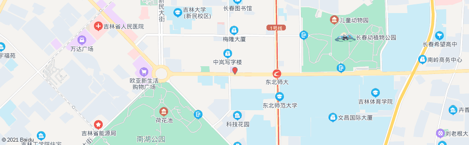 长春同志街_公交站地图_长春公交_妙搜公交查询2024