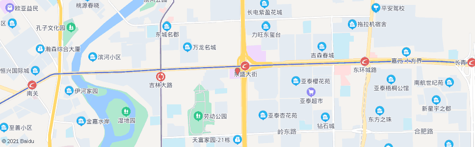 长春亚泰大街(东广场)_公交站地图_长春公交_妙搜公交查询2024