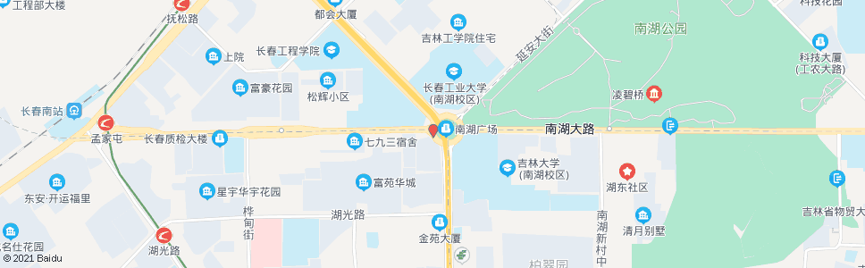 长春南湖广场_公交站地图_长春公交_妙搜公交查询2024