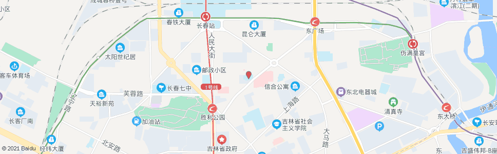 长春南京小学_公交站地图_长春公交_妙搜公交查询2024