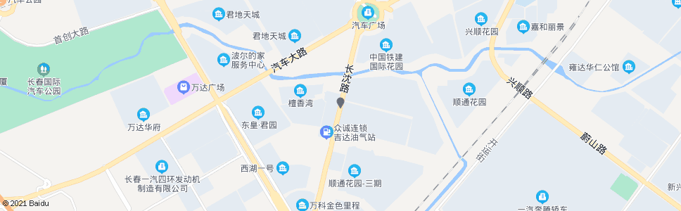 长春绿新市场_公交站地图_长春公交_妙搜公交查询2024