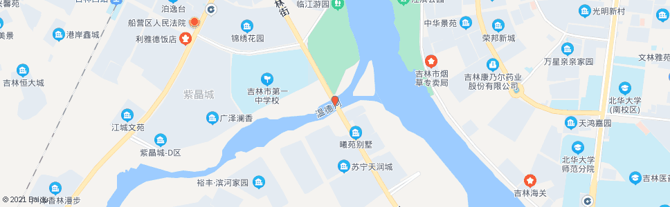 吉林温德桥(松江西路)_公交站地图_吉林公交_妙搜公交查询2024