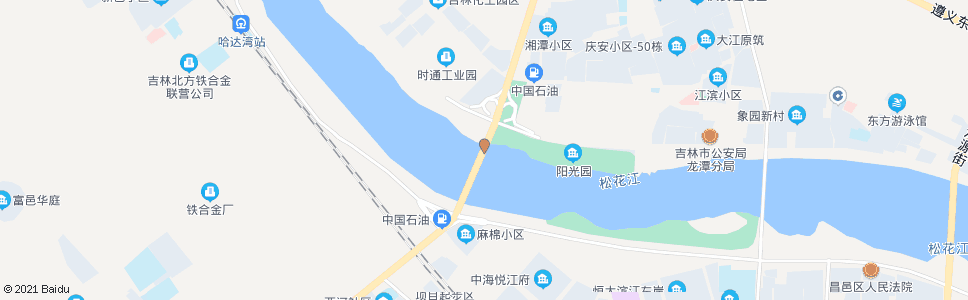 吉林松江北路(哈龙大桥)_公交站地图_吉林公交_妙搜公交查询2024