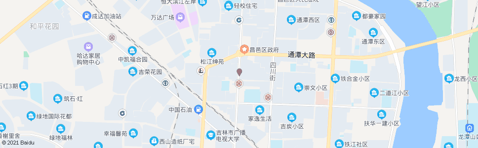 吉林通江路(松江二厅)_公交站地图_吉林公交_妙搜公交查询2024