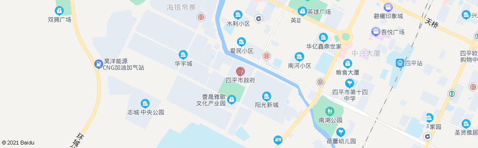 四平商业大厦_公交站地图_四平公交_妙搜公交查询2024