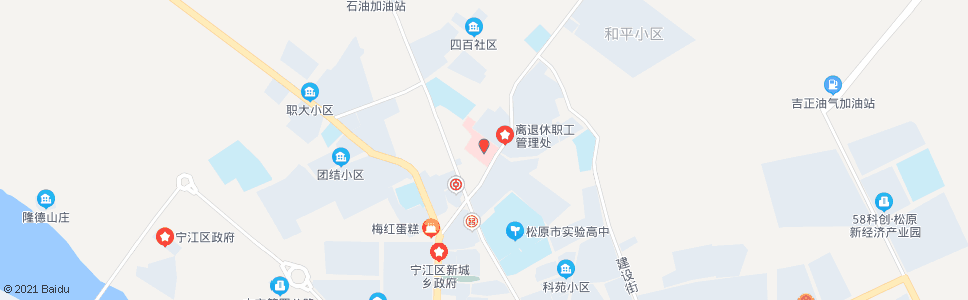 松原油田江北医院_公交站地图_松原公交_妙搜公交查询2024