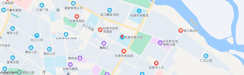 松原市图书馆_公交站地图_松原公交_妙搜公交查询2024